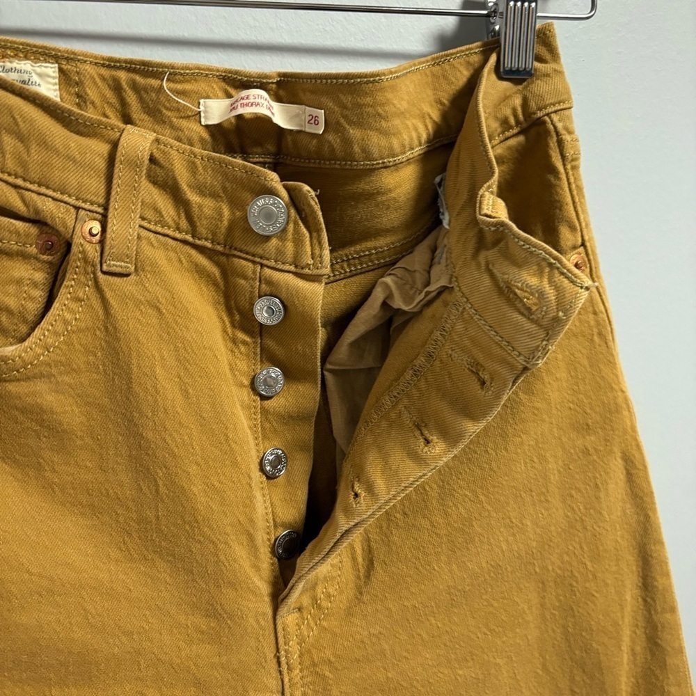 Levi's Ribcage Straight Jeans - Picture 3 of 5